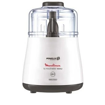 Hachoir Moulinex Moulinette  1000 W Blanc et Noir
