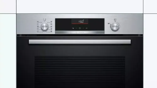 Four Bosch Serie 6 électrique cm. 60 - noir / acier inoxydable  pyrolyse