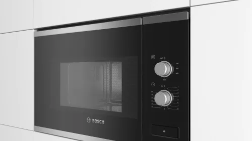  Micro-ondes Bosch Série 4 encastrable/intégrable Inox