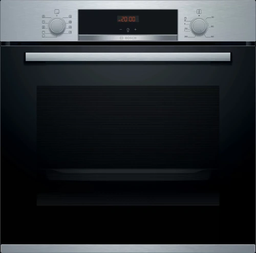 Four Bosch Serie 6 électrique cm. 60 - noir / acier inoxydable  pyrolyse