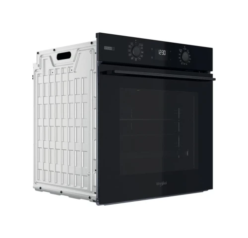 four whirlpool a vapeur steam encastrable electrique noir pyrolyse