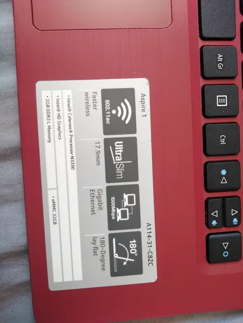 Pc Acer aspire 1 