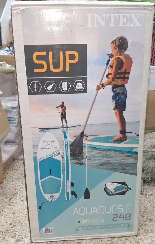 Paddle Gonflable INTEX AquaQuest 240 Neuf