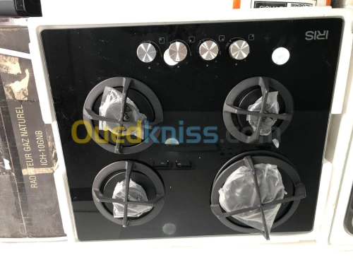 TABLE DE CUISSON IRIS 4 FEUX 60CM IBP604G1G