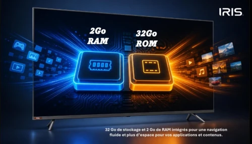 IRIS 55"M8020 4K MINILED GOOGLE TV 120HZ