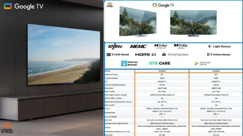 IRIS 55"S9900 OLED TV 