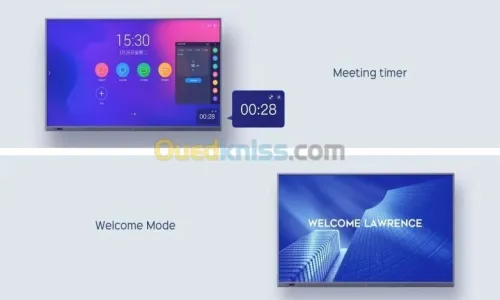 ECRAN IRIS A95 PRO INTERACTIF DISPLAY POUR CONFERENCE 65''