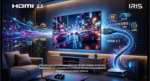 IRIS 55"M8020 4K MINILED GOOGLE TV 120HZ