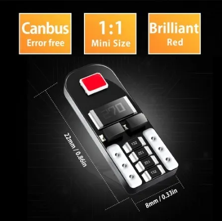 AMPOULE LED LASER Double Laser mini loupe HID GPNE PRELIGHT