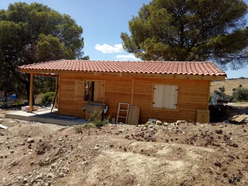 Construction des chalets et bungalow et Kiosque en bois 