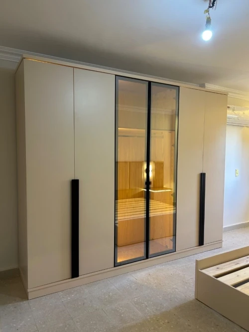 Dressing armoire placard sur mesure moderne