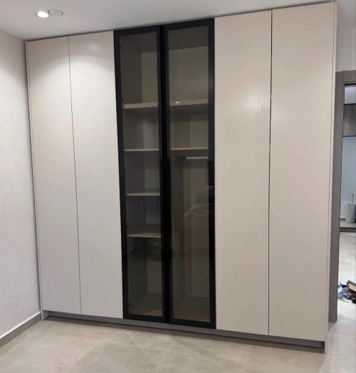 Dressing armoire placard sur mesure moderne
