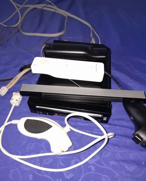 Nintendo Wii noir en bon état