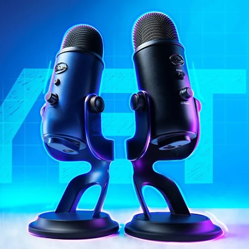 مايكروفون Blue Yeti USB احترافي (جديد)  DA 32000
