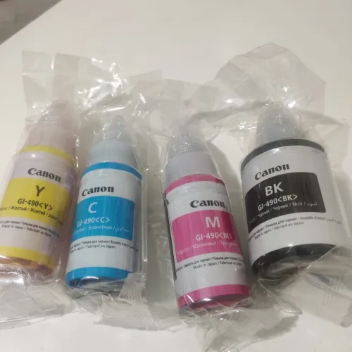 PACK BOUTEILLE D'ENCRE CANON ORIGINAL GI - 490