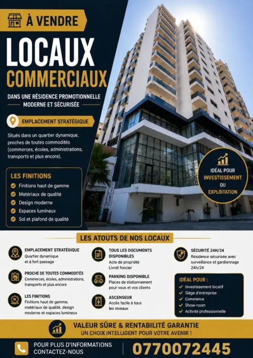 Location Local Alger El madania 2