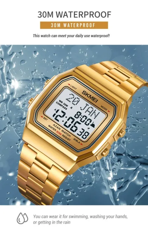 Montre Islamique ساعة يد لاوقات الصلاة