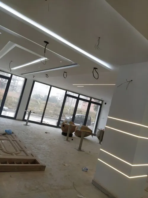 Placoplâtre led profil décoration peinture 