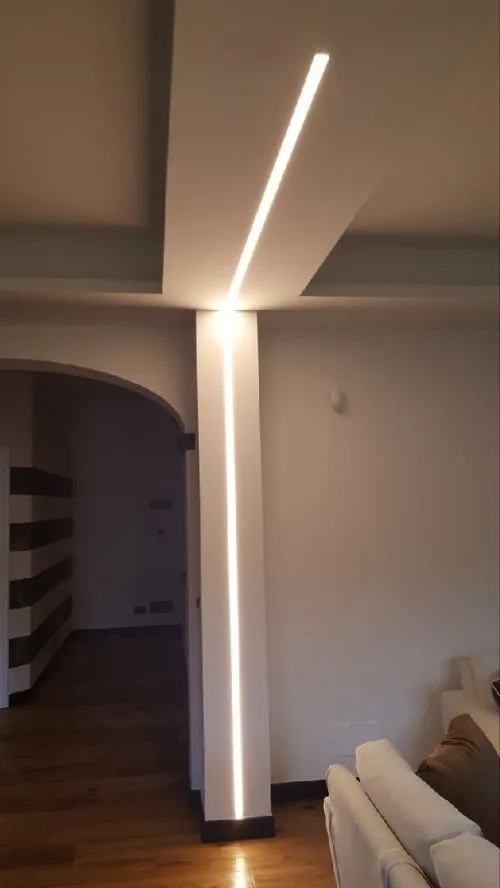Led profil placoplâtre peinture 