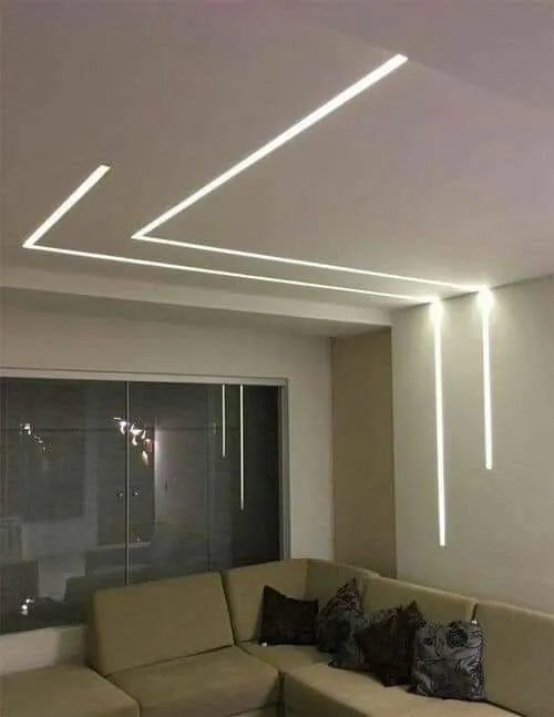 Led profil placoplâtre peinture 