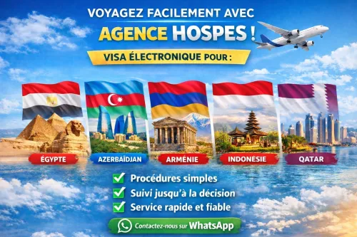 Visa Qatar /  Égypte /  Azerbaïdjan /  Arménie / Indonésie