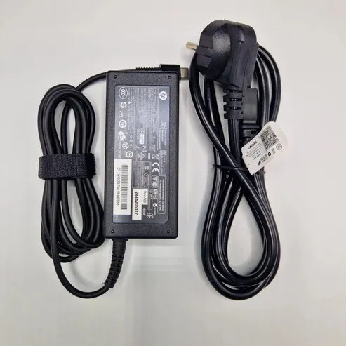 Chargeur Laptop HP Original 65W 20V 3.25A  Fiche TYPE-C avec Câble Trèfle Excellent État