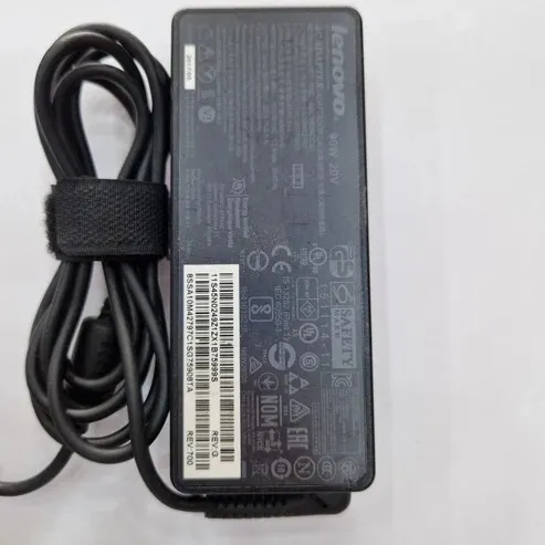 Chargeur Laptop Lenovo Original 90W 20V 4.5A  USB jaune avec Câble Trèfle En excellent état