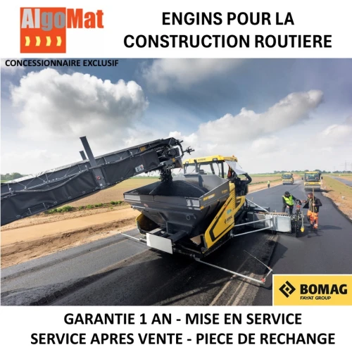 BOMAG   بوماڨ ENGINS POUR LA CONSTRUCTION ROUTIERE - آلات  بناء  الطرق 2025