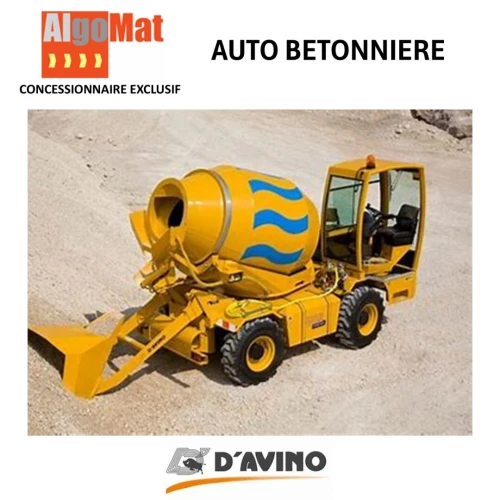 DAVINO  دافينو AUTO BETONNIERE  440.2 / 2.5M3 - 560.2 / 4M3  خلاطة خرسانة أوتوماتيكية 2025