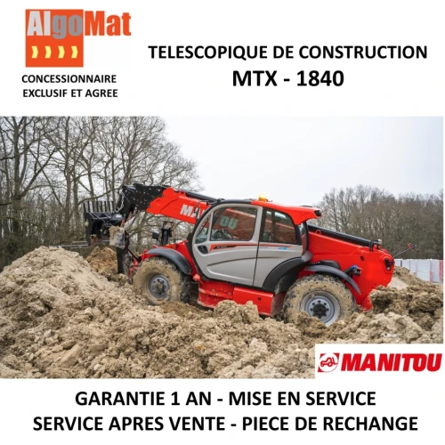 MANITOU TELESCOPIQUE MTX1840  مانيطو تلسكوبي - 2025