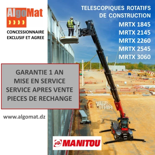 MANITOU TELESCOPIQUES ROTATIFS - MANITOU - معدات البناء التلسكوبية الدوارة ـ مانيتو 2025