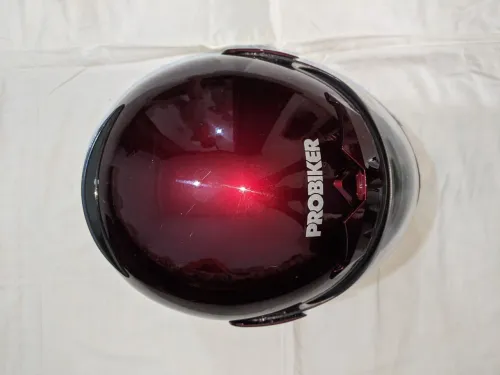 Casque moto PROBIKER Rouge Bordeaux XS - Neuf/Excellent État