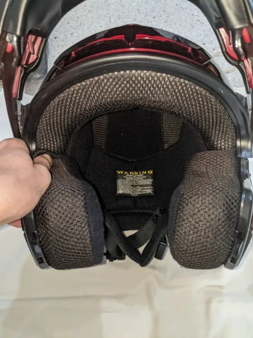 Casque moto PROBIKER Rouge Bordeaux XS - Neuf/Excellent État