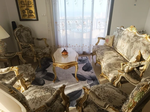 Salon 7 places  Louis XV