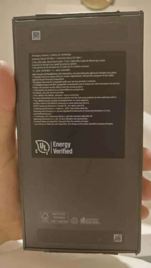 Samsung S25 ultra 256g 1sim