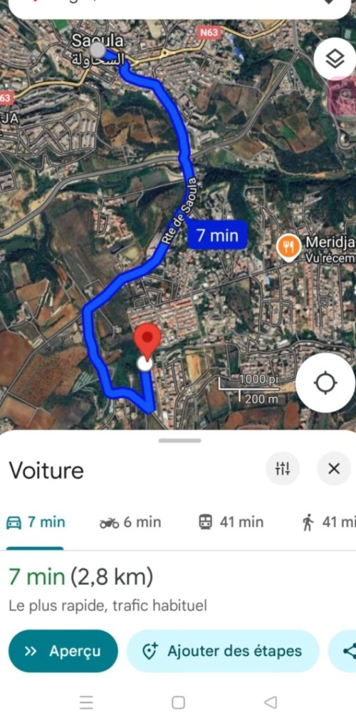 Vente Terrain Alger Saoula