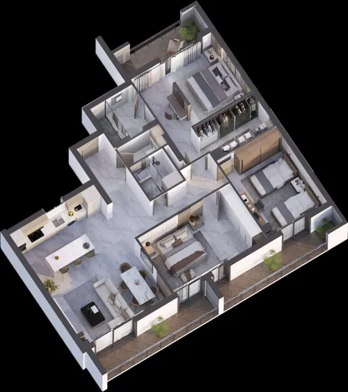 Vente Appartement F4 Alger El achour