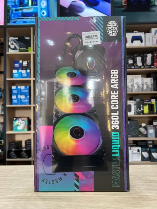 WATERCOOLING COOLER MASTER MASTERLIQUID 360L BLACK ARGB