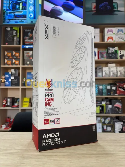 GPU XFX MERCURY RX9070XT 16GB GAMING WHITE EDITION