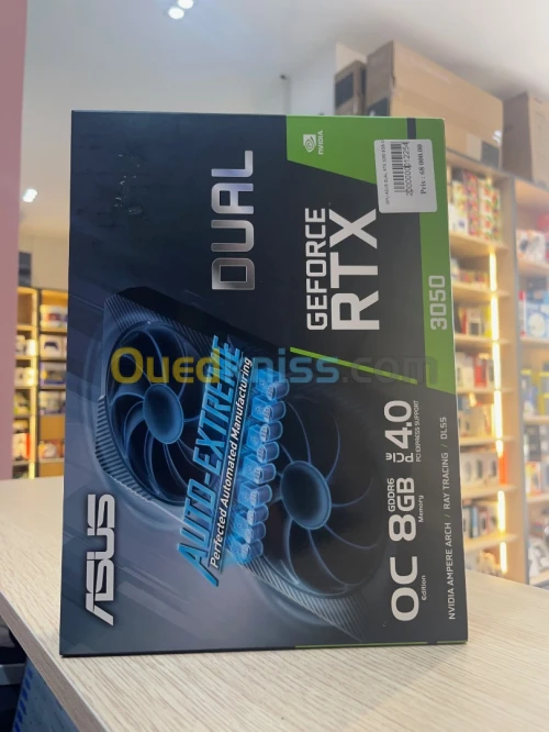 GPU ASUS DUAL RTX 3050 8GB OC Edition