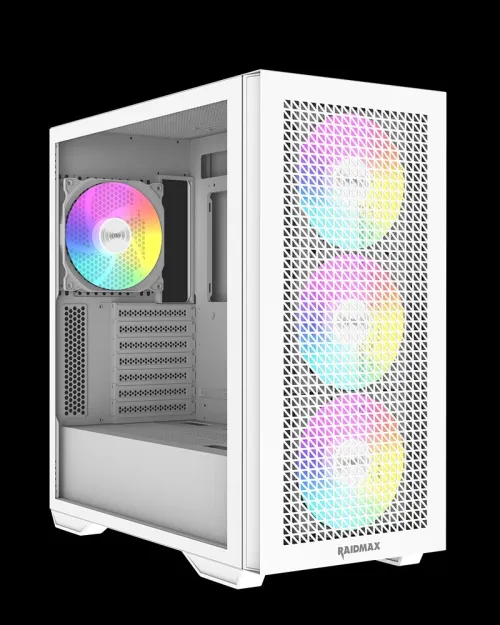 BOITIER RAIDMAX MESHIAN X605W WHITE