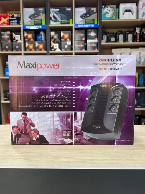 ONDULEUR MAXI POWER 1000VA 3 PRISE FR