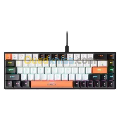 CLAVIER GAMING IMICE GK690 WIRELESS ( RED SWITCH )