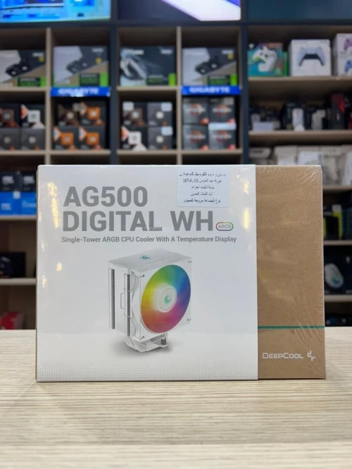 AIRCOOLER DEEPCOOL AG500 DIGITAL WHITE