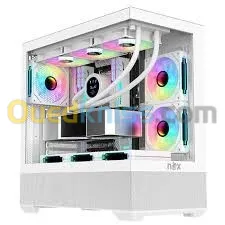 BOITIER NOX ASPIRE WHITE 6 FAN ARGB