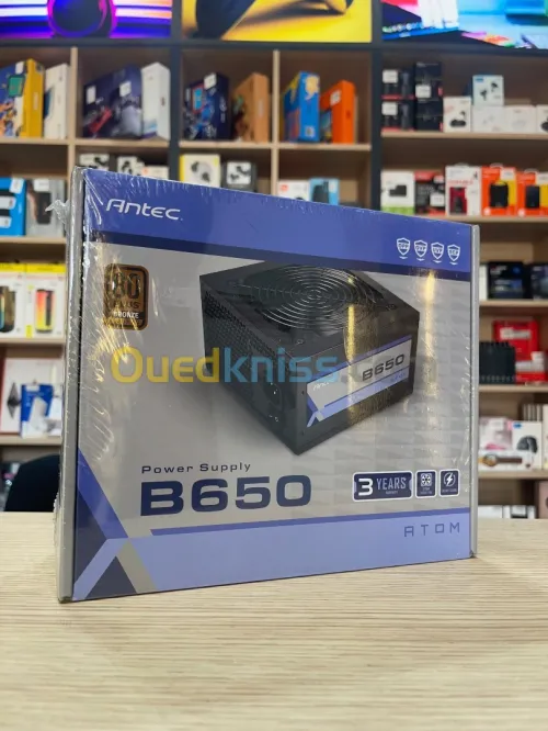ALIMENTATION ANTEC ATOM B650 80+ BRONZE