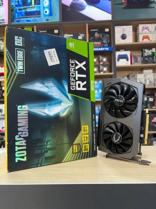 GPU ZOTAC TWIN EDGE RTX 3070 2X OC 8GB BOX ( USED LIKE NEW )