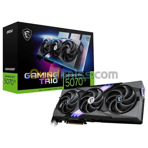 GPU MSI GAMING TRIO RTX 5070TI 16GB OC
