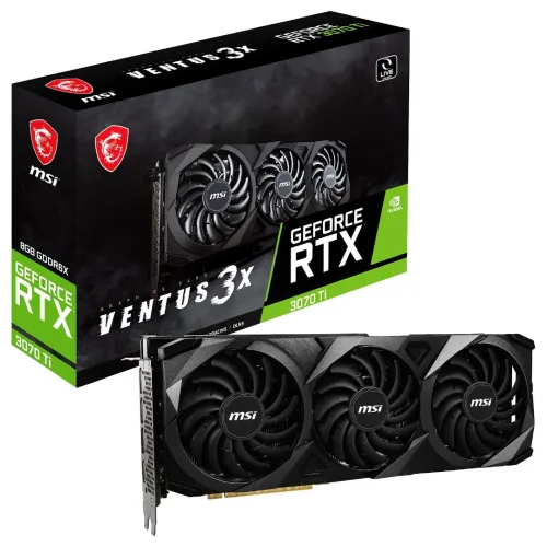 GPU MSI RTX 3070TI VENTUS 3X 8GB OC BOX ( USED LIKE NEW )