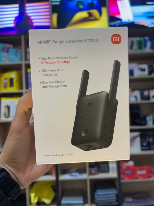 RANGE EXTENDER XIAOMI MI AC1200 ( Amplificateur WiFi Avec Prise AC1200 DUAL BAND )